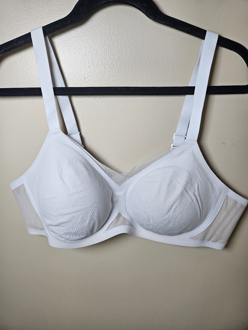 HoneyLove Gray Beige Adjustable Wireless Comfort Bra XL +